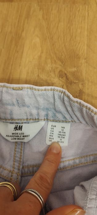 Jeansy, bojówki,152, h&m