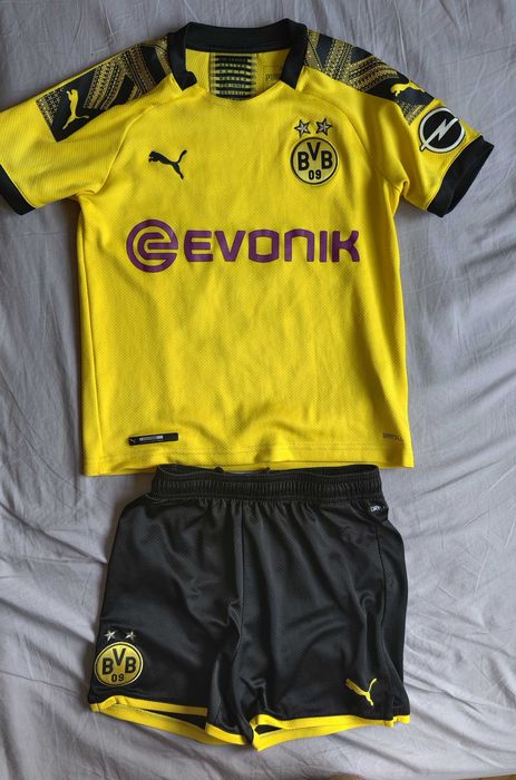 Komplet koszulka spodenki Borussia Dortmund dziecięca 140