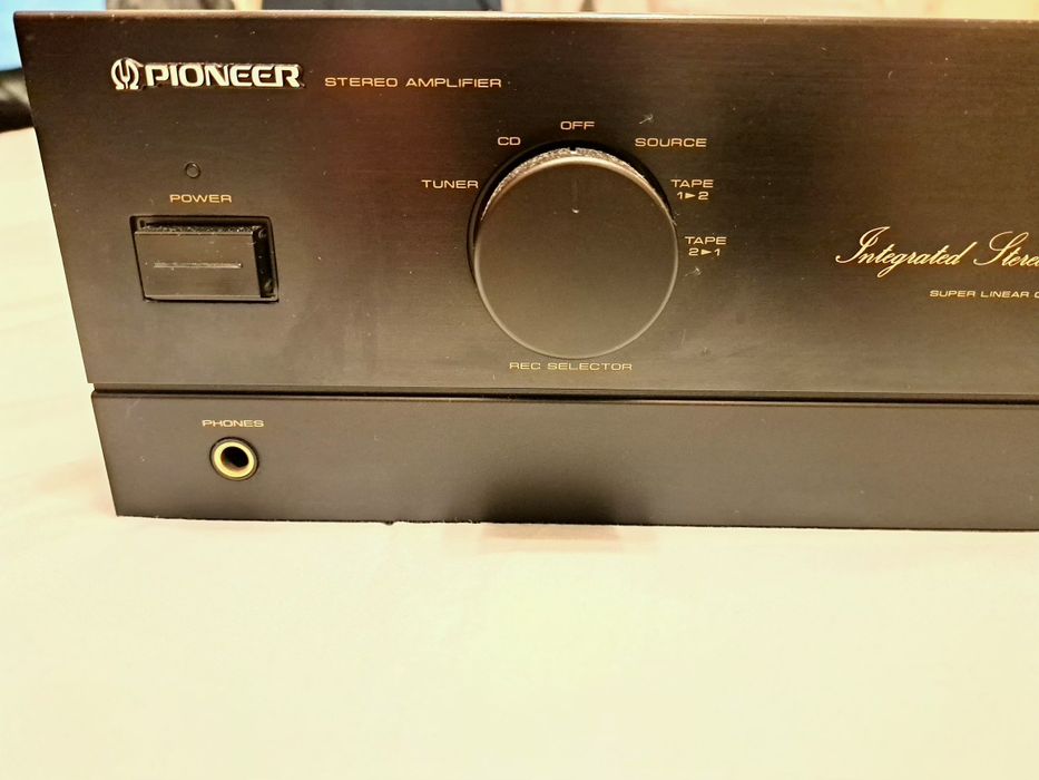 Amplificador Pioneer A-400 (Clássico Hi-Fi / Estado Impecável)