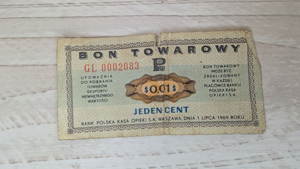 Unikalne Bony Towarowe PKO (PRL) - Różne Nominały - dla Kolekcjonera