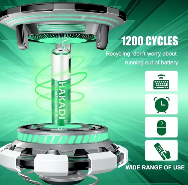 Аккумуляторы  Hakadi  AAA