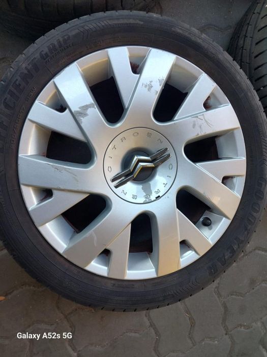 Jantes Citroen R17 Com Pneus 205/50 Furação 4X108