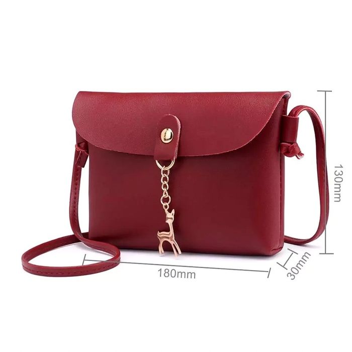 Mala Tiracolo Pingente Bambi MOJOYCE verde