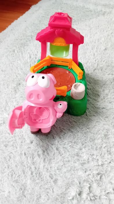 Zestaw PlayDoh akcesoria fryzjer dużo elementów ciastolina plastelina