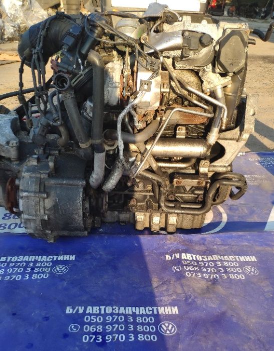 двигатель мотор TDI 2,0 ВМP BMM 2005 2010 VOLKSWAGEN TОURAN PASSAT B6