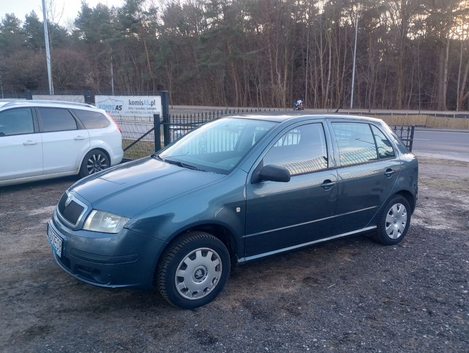 Skoda Fabia 1.4D 70KM 2006r *el szyby sprawna klima dwa kpl kół* TORUŃ