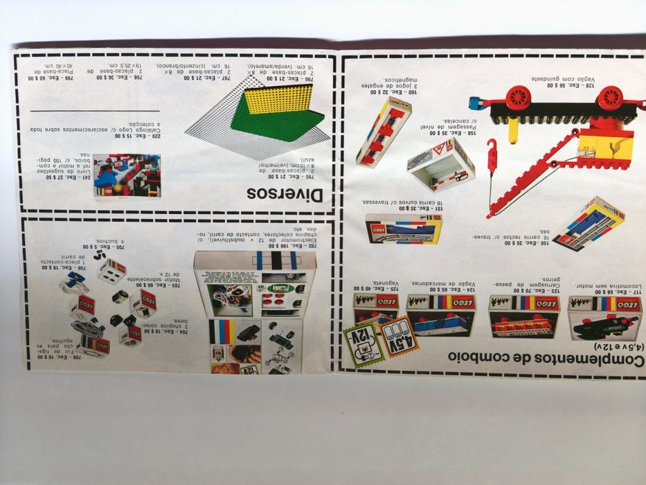 Catálogo LEGO - Colecção 1971
