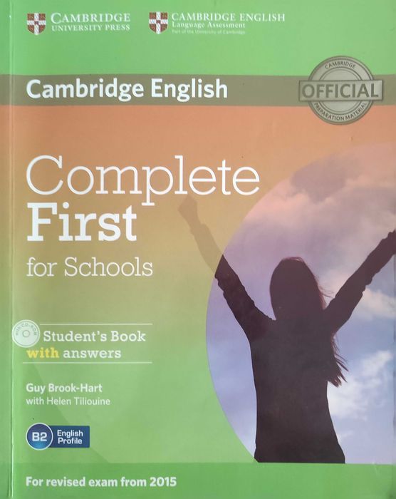 БУ підручник Cambridge Complete First for Schools - B2