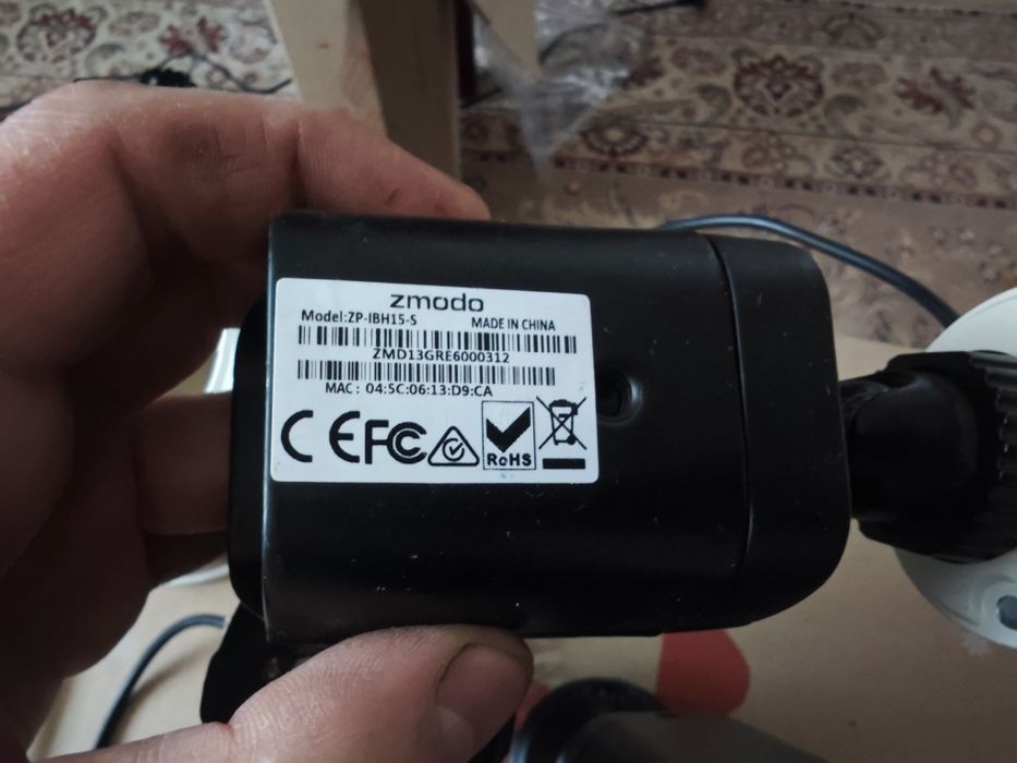 Камери відеоспостереження комплект 3 штуки  zmodo ZP-IBH15-5.