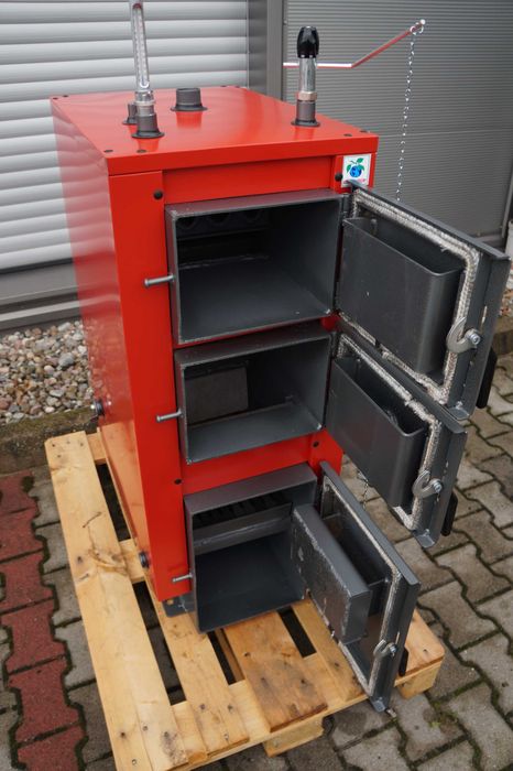 Piec Zasypowy 5 klasy 13kW Kocioł na drewno Kotły na węgiel Feniks UNI