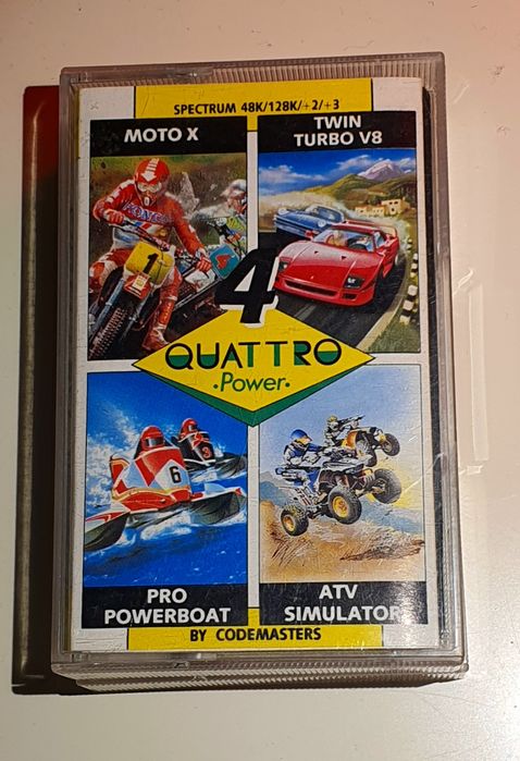 Jogos ZX Spectrum originais QUATTRO
