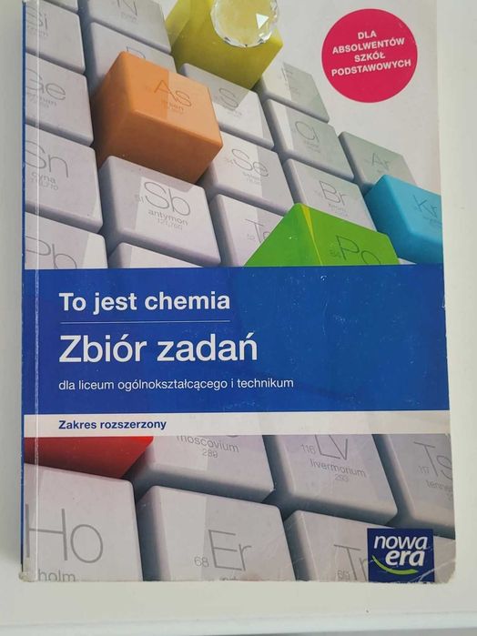To jest chemia zbiór zadań, zakres rozszerzony.