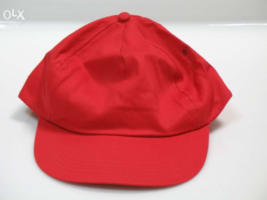 Snapback Caps - Solid Red - Various