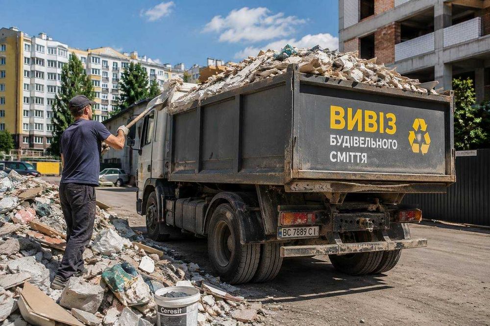 Вывоз мусора после строительства | Демонтаж