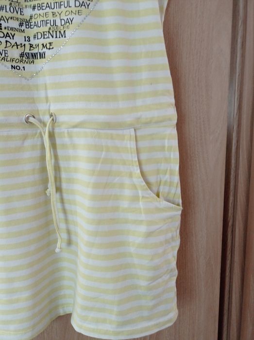 Sukienka tuniczka letnia L