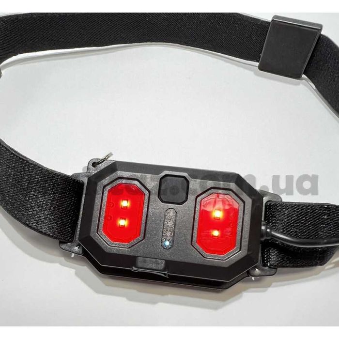 Фонарик налобный легкий гибкий аккумуляторный на СТО, гараж, рыбалку