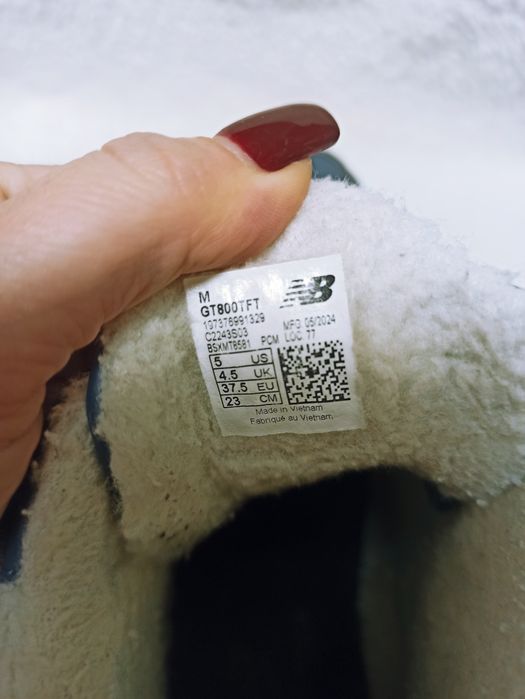 New balance Утеплені черевики для хлопчика дівчинки, 37.5 розмір