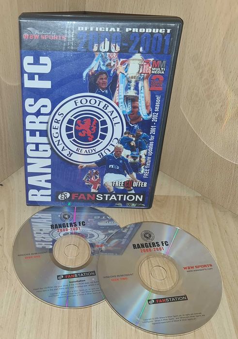 Rangers FC 2000-2001 / Rangers FOOTBALL Club Ready / PC /DST/ ANG