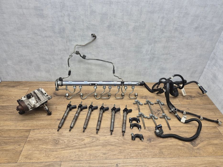 BMW N57 3.0D 313Km Układ Paliwowy Wtryski Pompa Komplet 7823470 7823461