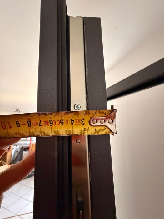 Drzwi WIKĘD z ościeżnicą aluminiową TERMO OPTIMUM 961x2100