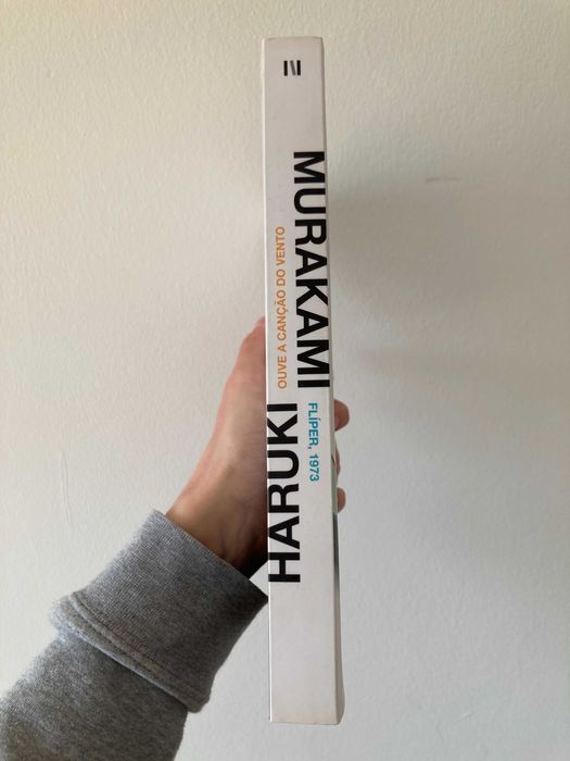 Livro duplo Ouve a Canção do Vento e Flíper (Haruki Murakami) - 2016