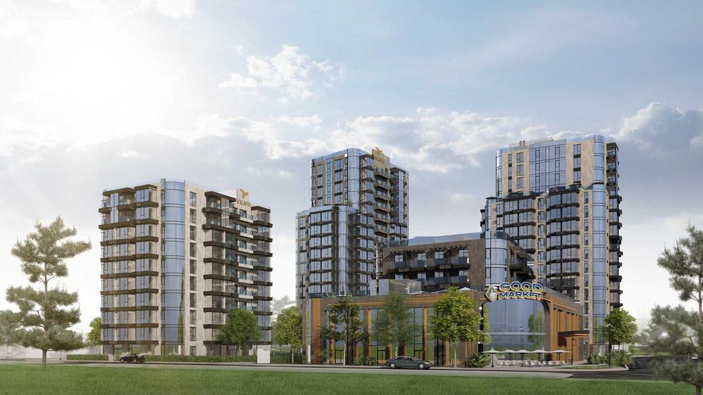 Продаж панорамної двокімнатної квартири в ЖК Vilnyi