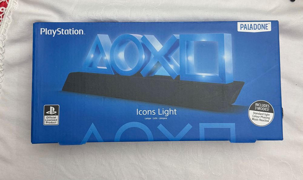 Luzes decoração PlayStation