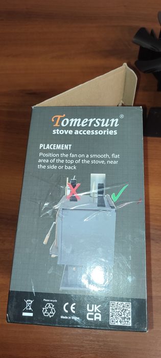 Тепловентилятор для камина  или печи