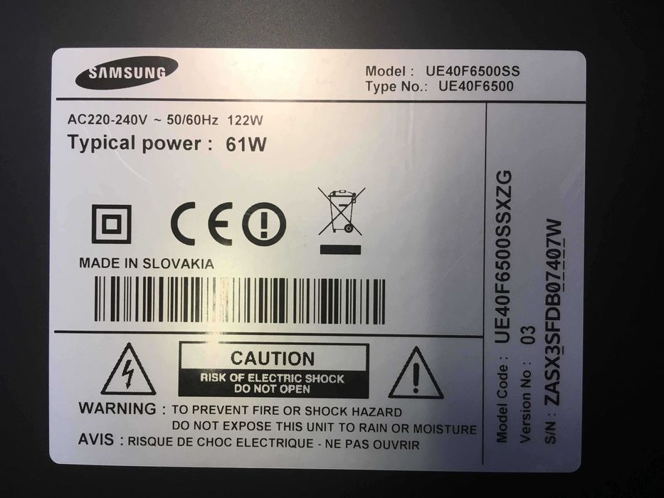 Telewizor 40 cali Samsung Smart TV