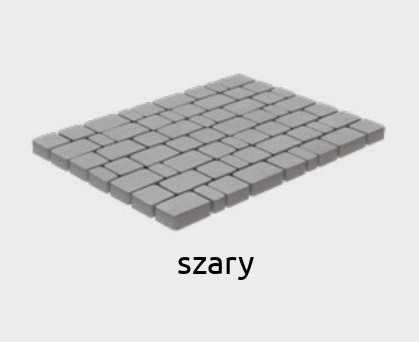 Kostka brukowa Starobruk szary 6cm RAK-BUD