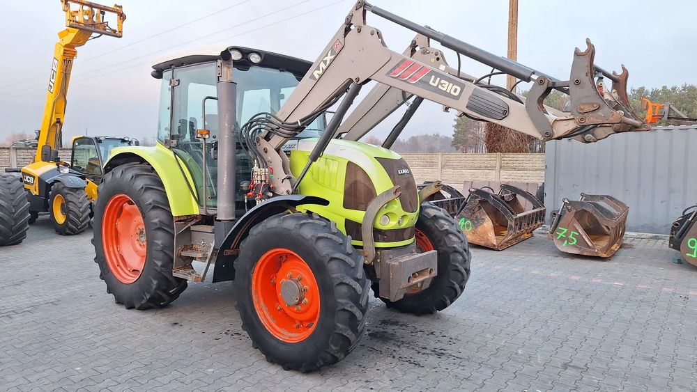 Claas Ares 567 ATZ Ładowacz tur MAILLEUX U310  oryginalny stan import Francja 2007r 8150MTG MX ATX