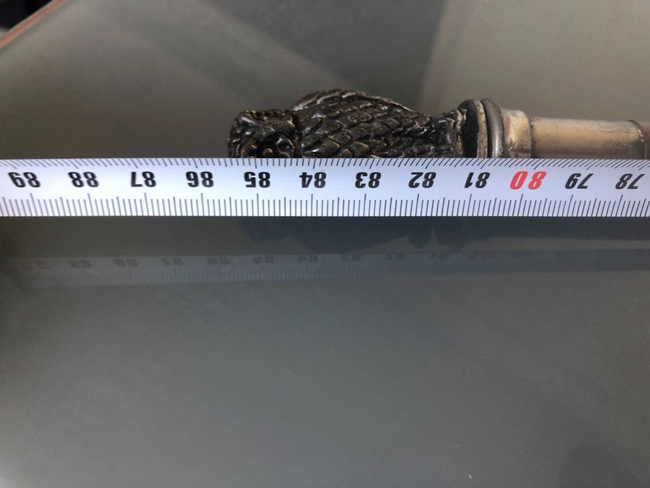 Bengala com cabeça de coruja