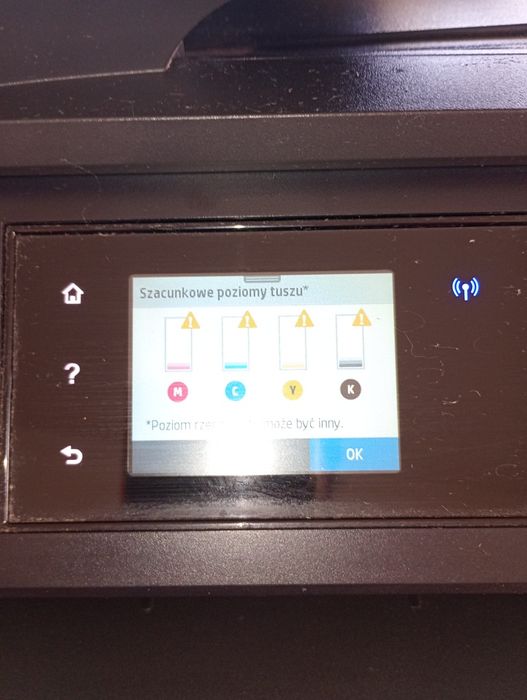 HP OfficeJet Pro 6960 używana czarna sprawna oryginalne tusze 4x 903HP