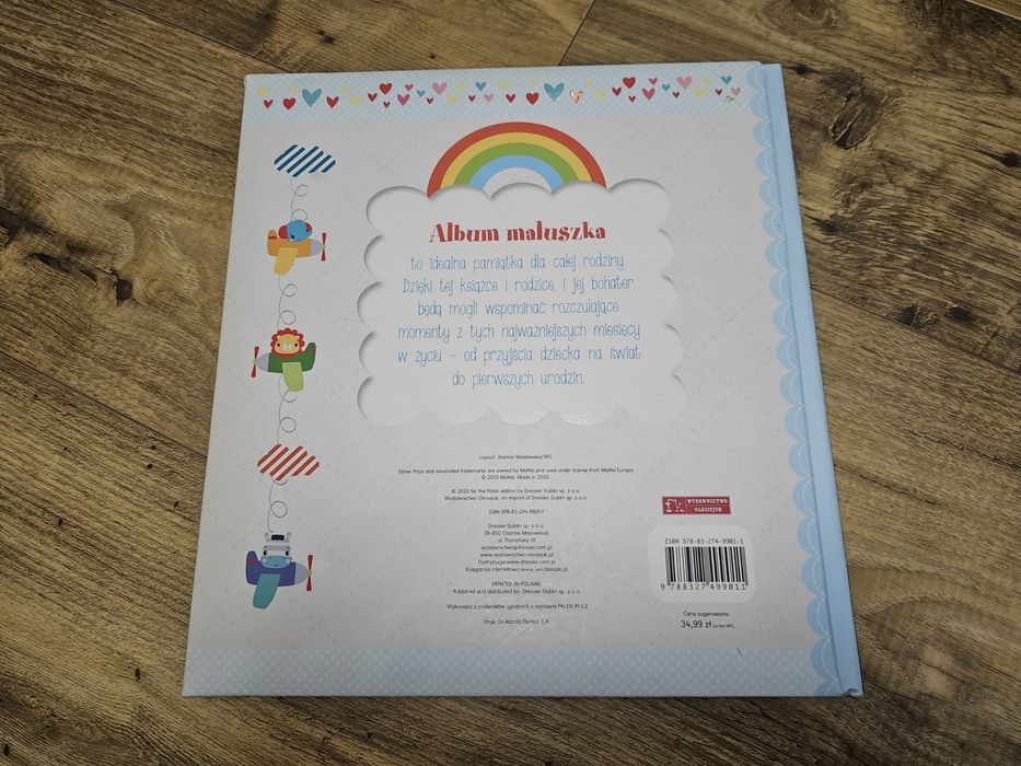 Album maluszka nowy FIsher Price