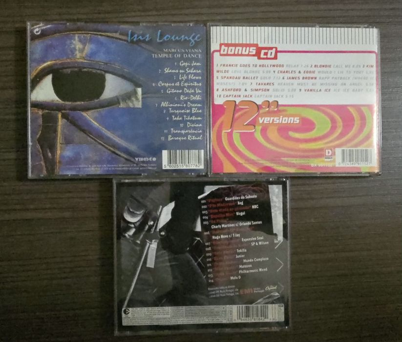 7 Cds vários em bom estado