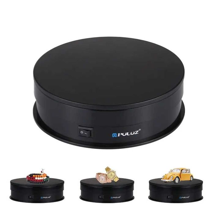 Поворотний предметний стіл для фото-відеозйомки 14.5см Puluz PU3048B