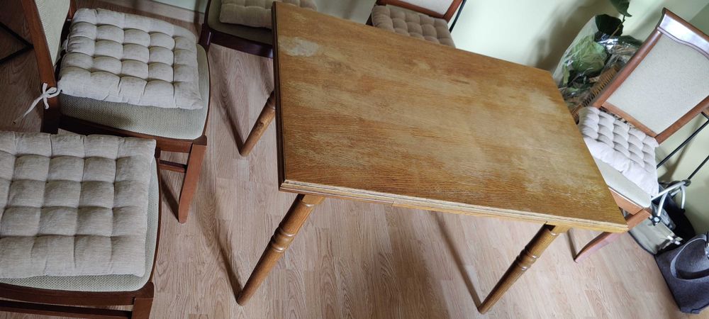 Stół retro antyk drewno naturalne