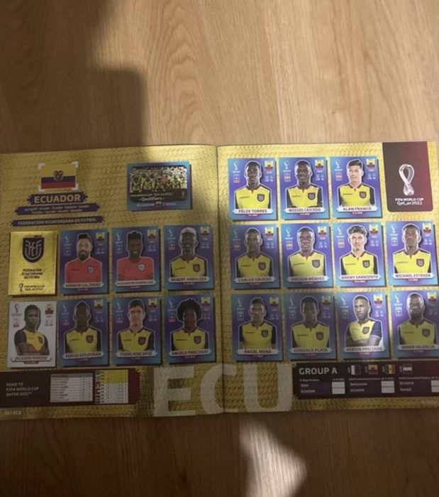 Album mundial 2022 completo mas com alterações postas