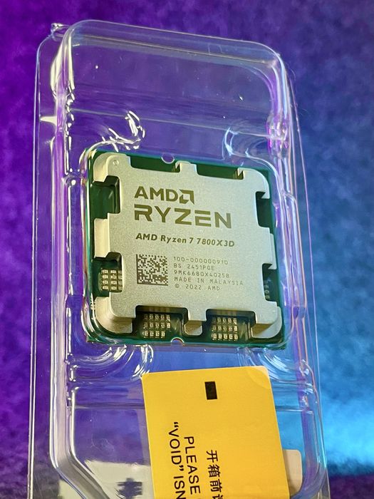 Гарантія! AMD Ryzen 7 7800X3D 8c/16t 96MB 3D V-cache | Обмін