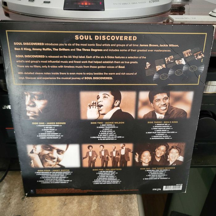 James Brown - Soul Discovered 3 LP