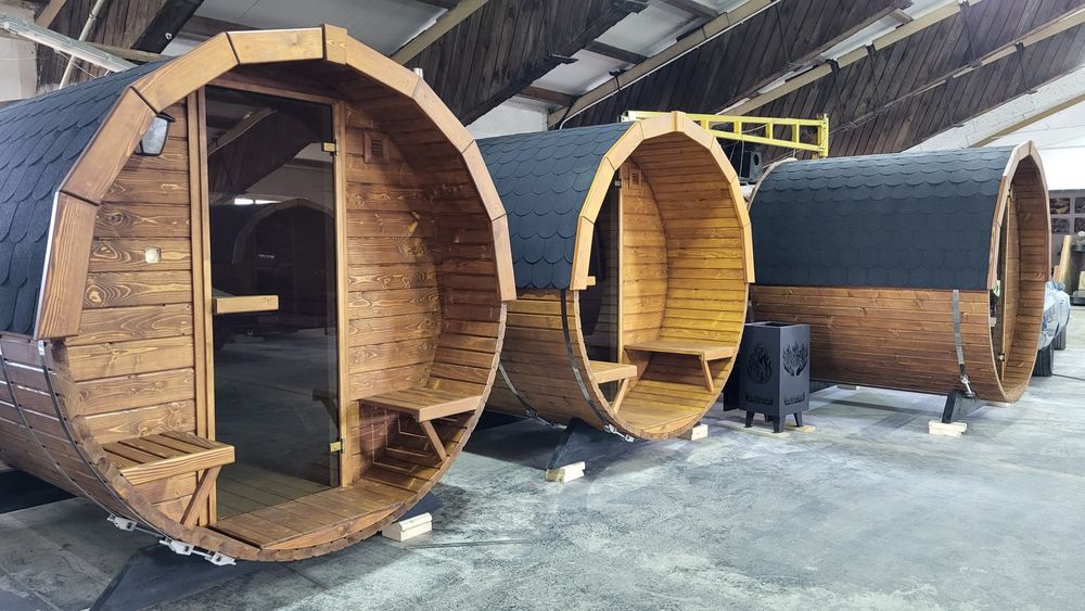 Sauna ogrodowa. Okazja.