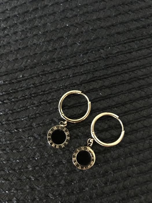 Kolczyki wiszące ze stali