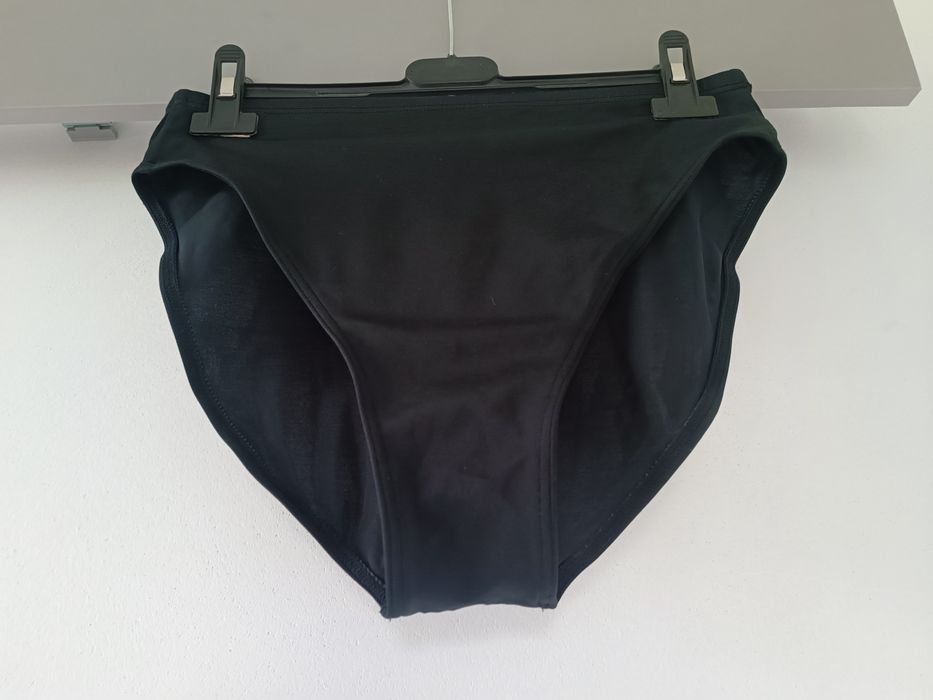 Nike swim majtki kąpielowe damskie wysoki stan czarny dół od bikini