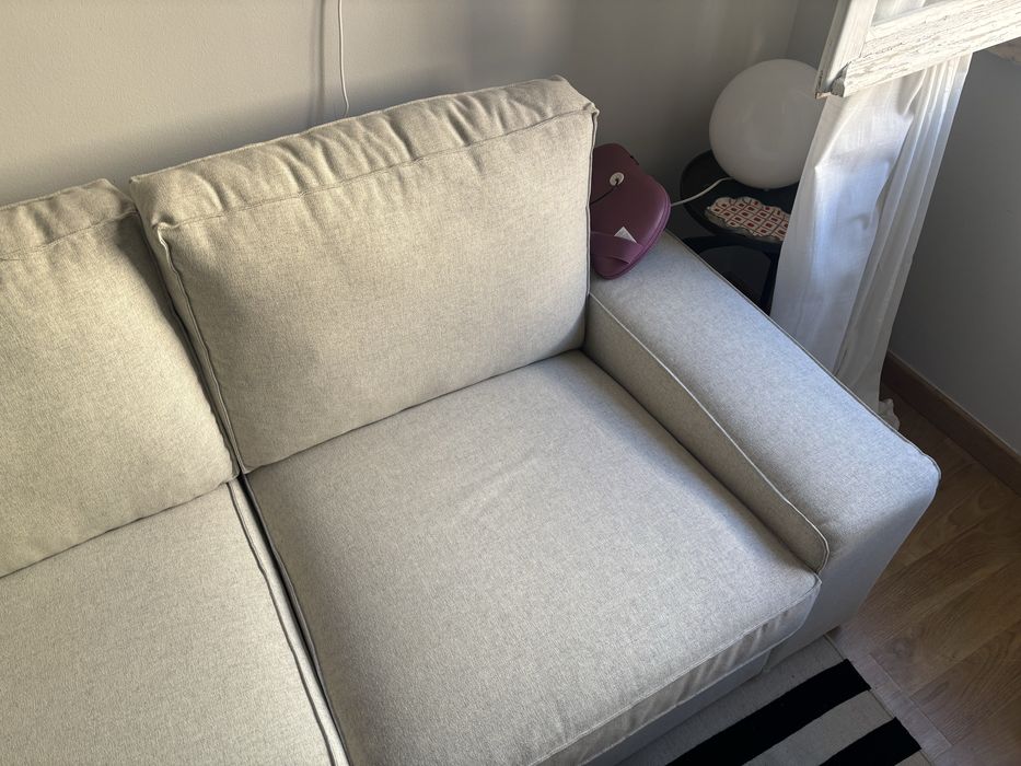 Sofá IKEA KIVIK de canto – Gunnared Bege – Excelente estado