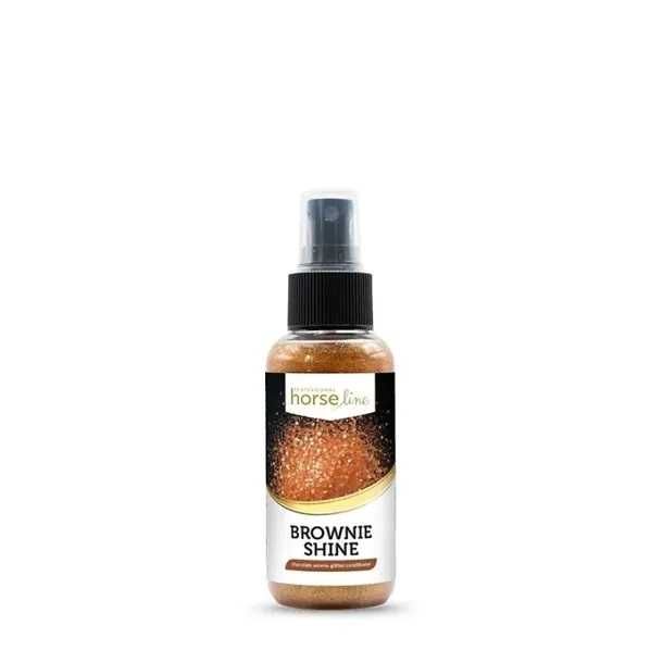 Horse Line 100 ml – Mgiełka nabłyszczająca z brokatem (Brownie Shine / Gummy Glow / Diamond Dust) – DARMOWA dostawa pod boks – EquiMobil