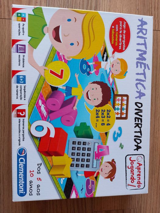 Jogos Didaticos Matemática, Inglês, Portugal - Educa Diset Clementoni