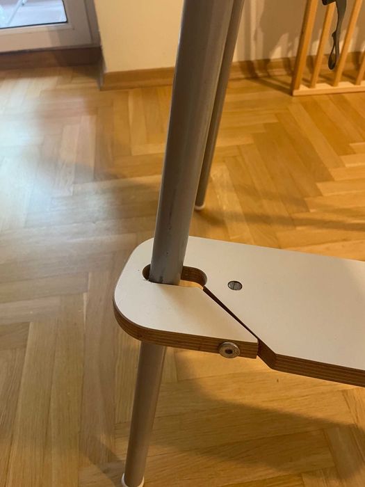 Krzesełko Ikea antilop z podnóżkiem