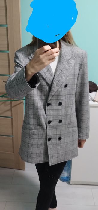 Жіночий сірий піджак, жакет