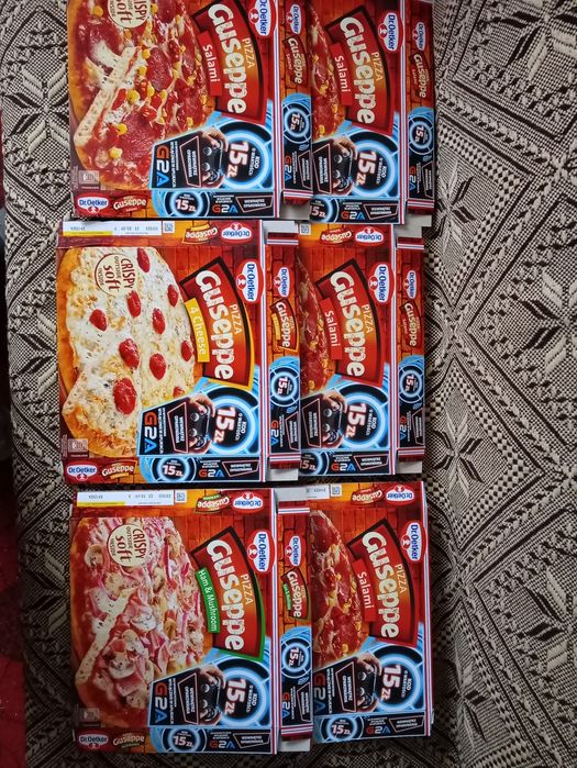 11 kodów G2A.COM z opakowań po pizzy pizza  Guseppe Dr.Oetker 165 zl