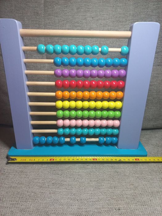 Drewniane liczydło dla dzieci Smiki